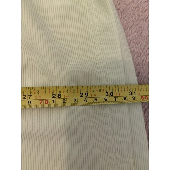 Cubavera Polo Shirt Men XL Pale Green Solid Textured Short Sleeve - Picture 10 of 11